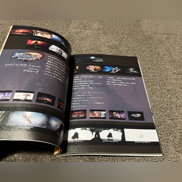 Soulcaliber Legends Complete Guide Book Wii Japanese Version Video Game Rare - Picture 7 of 16
